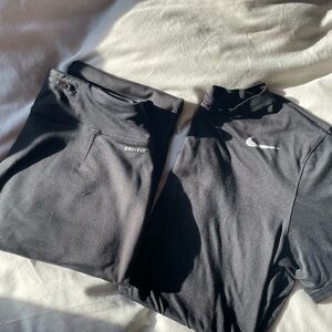 Nike Black Performance Apparel Set